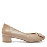 Baleriny - Baleriny Caprice 9-22307-42 Beżowy - miniaturka - grafika 1