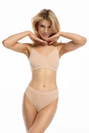 Biustonosze - Biustonosz Bamboo Bralette Beżowy - miniaturka - grafika 1
