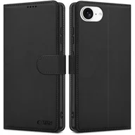 Etui i futerały do telefonów - Etui TECH-PROTECT Wallet do Apple iPhone 16e Czarny - miniaturka - grafika 1