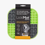 Miski dla psów - LickiMat Slomo mata do lizania zielona Top 2019 - miniaturka - grafika 1