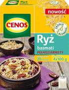 Cenos Ryż Basmati Pełnoziarnisty 4X100 G