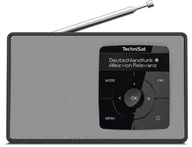 Radia - TechniSat DIGITRADIO 2 Przenośny Cyfrowy Czarny, Biały - miniaturka - grafika 1