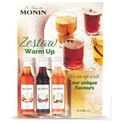 Zestaw syropów MONIN Warm Up Zimowy 3x50ml