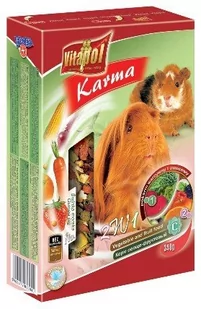 Vitapol Pokarm Dla Świnki Morskiej 2W1 Owocowo-Warzywny 340G - Karma dla gryzoni - miniaturka - grafika 1