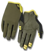 Rękawiczki rowerowe - Giro, Rękawiczki kolarskie męskie, Dnd olive, oliwkowy, rozmiar XXL - miniaturka - grafika 1