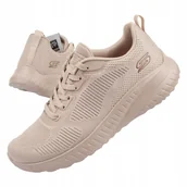 Buty sportowe damskie - Buty damskie Skechers 117209-NUDE sportowe 40 40 niskie - miniaturka - grafika 1