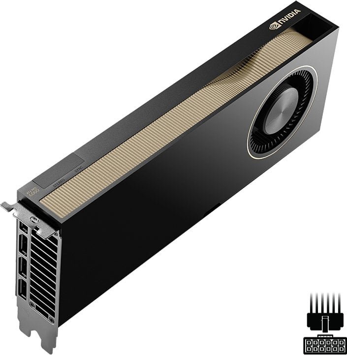 NVIDIA RTX PRO 6000 Blackwell Max-Q - Workstation Edition - Grafikkarten - RTX PRO 6000 Blackwell Max-Q - 96 GB GDDR7 - PCIe 5.0 x16 - 4 x DisplayPort - bulk