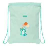 Plecaki - Safta PREESCOLAR FIESTA - Plecak z płaskim workiem, plecak dla dzieci w różnym wieku, wygodny i wszechstronny, jakość i wytrzymałość, 26 x 34 cm, Zielony, M, Casual - miniaturka - grafika 1