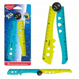MAPED LINIJKA SKŁADANA CROC CROC 30 CM - Przybory szkolne - miniaturka - grafika 1