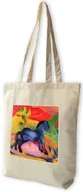 Torby i wózki na zakupy - Torba z naszywką Mały niebieski koń Franz Marc - miniaturka - grafika 1