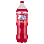 Napoje gazowane - Carrefour Classic Napój gazowany oranżada czerwona 2 l - miniaturka - grafika 1