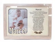 Ramki na zdjęcia - Ramka zdjęcie MARCEL urodziny prezent GADŻET - miniaturka - grafika 1