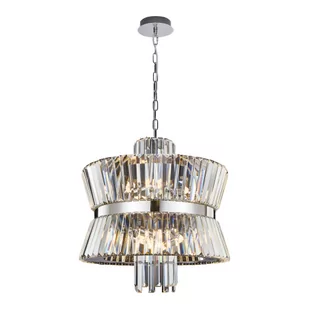 Żyrandol AURELIA CHROME 12xE14 - Lampy sufitowe - miniaturka - grafika 1