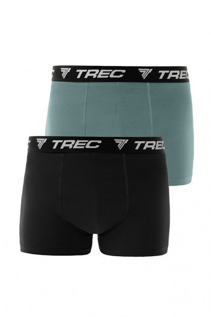 TREC ZESTAW 2PAK BOKSERKI MĘSKIE BAWEŁNIANE WYGODNE ELASTYCZNE CASUAL BASIC|roz. XXL