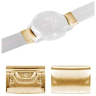 Akcesoria do smartwatchy - moVear Adapter paska 22mm do Garmin QuickFit 26mm (Fenix / Quatix / Tactix / Enduro - 51mm) Złoty Stal nierdzewna +PVD - miniaturka - grafika 1