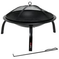 Paleniska ogrodowe - PALENISKO STALOWE ZE SKŁADANYMI NÓŻKAMI, 56X39CM - miniaturka - grafika 1