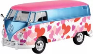Kolekcjonerskie modele pojazdów - Motormax, VW Type 2 T1 Delivery Van Love 1:24 Motormax 79581 - miniaturka - grafika 1