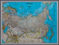 Mały naukowiec - National Geographic, mapa ścienna polityczna Rosja, 1:12 376 000 - miniaturka - grafika 1