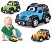 Samochody i pojazdy dla dzieci - Bburago Junior Jeep Wrangler 3,5" 85121 - miniaturka - grafika 1