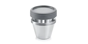 Foremki na deser panna cotta ze stali nierdzewnej GrandCHEF, 4 szt. - Formy do ciast - miniaturka - grafika 1