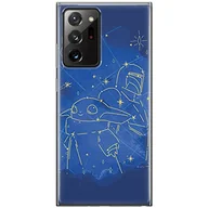 Etui i futerały do telefonów - ERT GROUP etui na telefon Samsung GALAXY NOTE 20 ULTRA, case oryginalny i oficjalnie licencjonowany przez Star Wars, wzór Baby Yoda 023, optymalnie dopasowane, plecki z TPU - miniaturka - grafika 1