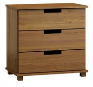 Komody - Komoda sosnowa drewniana nr2 Modern 100x80x42 dąb - miniaturka - grafika 1