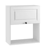 Meble kuchenne - Bristol Szafka Wisząca Pod Zabudowę Mikrofalówki Gm-60 Hk-Xs Biały Mat - miniaturka - grafika 1