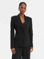 Marynarki i żakiety damskie - Patrizia Pepe Marynarka 8S0584/A715-K103 Czarny Regular Fit - miniaturka - grafika 1