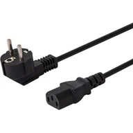 Kable komputerowe i do monitorów - Savio Kabel CL-98 zasilający kątowy 1.8m CL-98 zasilający kątowy 1.8m - miniaturka - grafika 1