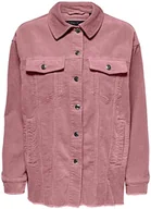 Kurtki damskie - ONLY Onlbitten Cord Shacket Pnt Noos Kurtka Kobiety,Nostalgia Rose,3XL - miniaturka - grafika 1