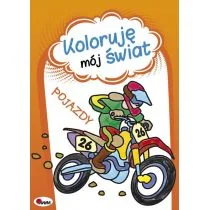 Pojazdy. Koloruję mój świat - Książki edukacyjne - miniaturka - grafika 1