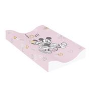 Przewijaki - Ceba Baby mata do przewijania miękka COSY 50x70 Disney Minnie & Mickey Pink - miniaturka - grafika 1