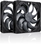 Wentylatory komputerowe - Wentylator Noctua NF-A14x25 G2 PWM Sx2-PP chromax.black wentylator obudowy 140 mm 2 sztuki NF-A14x25 G2 PWM Sx2-PP CH.BK - miniaturka - grafika 1