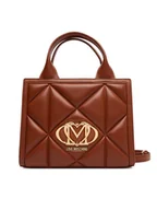 Torebki damskie - LOVE MOSCHINO Torebka JC4081PP1NLC0312 Brązowy - miniaturka - grafika 1