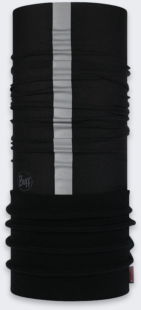 Komin Buff Safety Polar Reflective Black