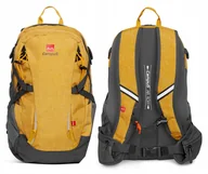 Plecaki - Plecak Turystyczny Campus Mullaco 30L Lekki Wentylowany Żółty - miniaturka - grafika 1