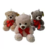 Maskotki i pluszaki - Miś z Czerwoną Kokardką - miniaturka - grafika 1