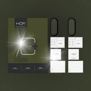 SZKŁO HYBRYDOWE DO XIAOMI SMART BAND 9 / 9 NFC - FULL COVER HOFI OCHRONNE - Akcesoria do smartwatchy - miniaturka - grafika 1