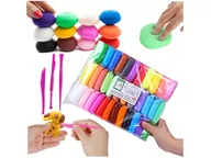 Masy plastyczne - Piankolina Plastelina Piankowa Magiczna Zestaw 36 - miniaturka - grafika 1