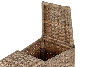 Zestaw ogrodowy z technorattanu 9-osobowy jasnobrązowy SEVERO Lumarko! - Meble ogrodowe Zestaw ogrodowy z technorattanu 9-osobowy jasnobrązowy SEVERO Lumarko! - Meble ogrodowe - miniaturka - grafika 10