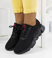 Botki damskie - Czarne sneakersy Big Star JJ274273-36 - miniaturka - grafika 1