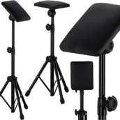 Wyposażenie studia tatuażu - Czarny podłokietnik z podstawą do tatuażu kosmetyczny - miniaturka - grafika 1