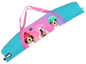 Sporty zimowe - akcesoria - Pokrowiec na narty dla dzieci Snowsport Ski Bag Dogs 6in1 - miniaturka - grafika 1