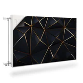 Dekoracje domu - Osłona MAGNETYCZNA Kaloryfera Trójkąty Efekt 3D 110cm x 60cm - miniaturka - grafika 1