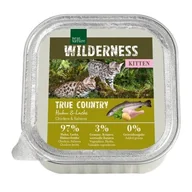 Mokra karma dla kotów - REAL NATURE WILDERNESS Kitten 16 x 100 g True Country kurczak i łosoś - miniaturka - grafika 1