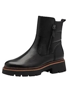 Tamaris Damskie botki 1-1-25425-41, czarny, 40 EU - Botki damskie - miniaturka - grafika 1