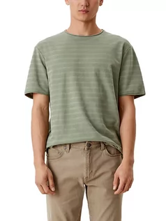 Koszulki męskie - S.Oliver Koszulka w kolorze zielonym - grafika 1