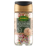 Cukier i słodziki - Kamis Posypka Kolorowe Patyczki 65 G - miniaturka - grafika 1
