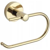 Stojaki i wieszaki na papier toaletowy - Uchwyt na papier toaletowy MEXEN Remo, złoty - miniaturka - grafika 1