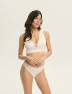 Biustonosze - Biustonosz trójkąt Blank Esotiq kremowy M - miniaturka - grafika 1